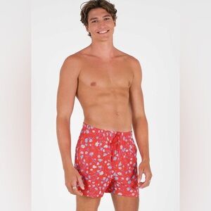 NWOT Blackbough Lake Day Men's Swim Trunks 5 in inseam Size Large‎